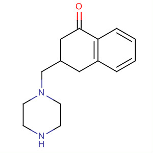 1(2H)-Naphthalenone, 3,4-dihydro-3-(1-piperazinylmethyl)-