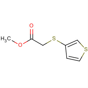 Acetic acid, (3-thienylthio)-, methyl ester