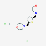 2,5-anhydro-1,3,4,6-tetradeoxy-1,6-dimorpholin-4-yl-2-thio-D-erythro-hexitol dihydrochloride