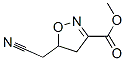 3-ISOXAZOLECARBOXYLIC ACID 5-(CYANOMETHYL)-4,5-DIHYDRO-,METHYL ESTER