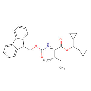 L-Isoleucine, N-[(9H-fluoren-9-ylmethoxy)carbonyl]-, dicyclopropylmethylester