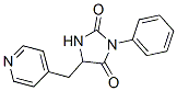 2,4-Imidazolidinedione,  3-phenyl-5-(4-pyridinylmethyl)-