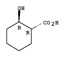 Cyclohexanecarboxylic acid, 2-hydroxy-, (1R,2R)-rel-