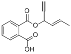 2-[[(1-ETH-1-YNYLBUT-2-ENYL)OXY]CARBONYL]BENZOIC ACID