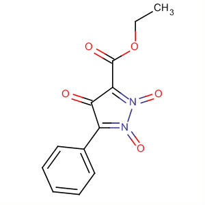 4H-Pyrazole-3-carboxylic acid, 4-oxo-5-phenyl-, ethyl ester, 1,2-dioxide