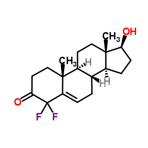 (17beta)-4,4-difluoro-17-hydroxyandrost-5-en-3-one