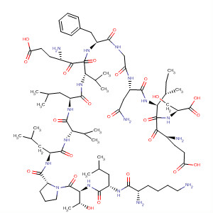 L-Serine,L-lysyl-L-leucyl-L-threonyl-L-prolyl-L-leucyl-L-valyl-L-leucyl-L-a-glutamyl-L-valyl-L-phenylalanylglycyl-L-asparaginyl-L-a-glutamyl-L-isoleucyl-