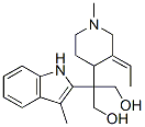 2-(3-Ethylidene-1-methyl-4-piperidinyl)-2-(3-methyl-1H-indol-2-yl)-1,3-propanediol