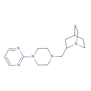 1-Azabicyclo[2.2.2]octane, 2-[[4-(2-pyrimidinyl)-1-piperazinyl]methyl]-