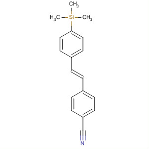 Benzonitrile, 4-[2-[4-(trimethylsilyl)phenyl]ethenyl]-, (E)-
