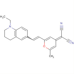 Propanedinitrile,[2-[2-(1-ethyl-1,2,3,4-tetrahydro-6-quinolinyl)ethenyl]-6-methyl-4H-pyran-4-ylidene]-