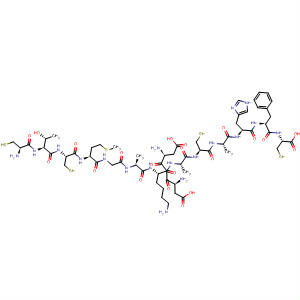 L-Cysteine,L-cysteinyl-L-threonyl-L-cysteinyl-L-methionylglycyl-L-alanyl-L-a-aspartyl-L-a-aspartyl-L-lysyl-L-alanyl-L-cysteinyl-L-alanyl-L-histidyl-L-phenylalanyl-