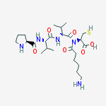 L-Cysteine, L-prolyl-L-valyl-L-valyl-6-aminohexanoyl-