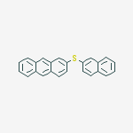 Anthracene, 2-(2-naphthalenylthio)-