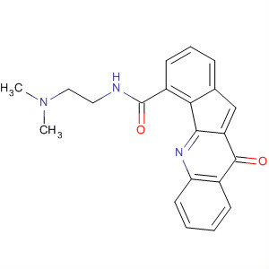 11H-Indeno[1,2-b]quinoline-6-carboxamide,N-[2-(dimethylamino)ethyl]-11-oxo-
