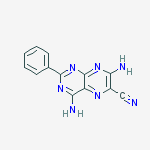 4,7-diamino-2-phenylpteridine-6-carbonitrile