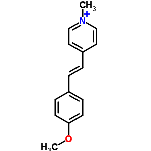 4-[(E)-2-(4-methoxyphenyl)ethenyl]-1-methylpyridinium