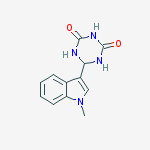 1,3,5-Triazine-2,4(1H,3H)-dione, dihydro-6-(1-methyl-1H-indol-3-yl)-