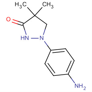 3-Pyrazolidinone, 1-(4-aminophenyl)-4,4-dimethyl-