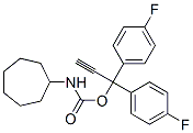 N-Cycloheptylcarbamic acid 1,1-bis(p-fluorophenyl)-2-propynyl ester