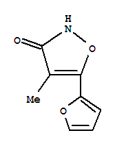 3(2H)-Isoxazolone,5-(2-furanyl)-4-methyl-
