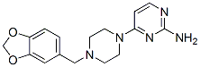 4-(4-Piperonyl-1-piperazinyl)pyrimidin-2-amine