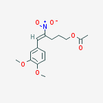 (4E)-5-(3,4-dimethoxyphenyl)-4-nitropent-4-en-1-yl acetate