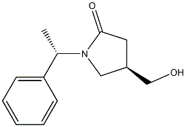 2-Pyrrolidinone, 4-(hydroxymethyl)-1-[(1R)-1-phenylethyl]-, (4S)-