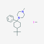 1-(4-tert-butyl-1-phenylcyclohexyl)-4-methylpiperazine - iodomethane (1:1)