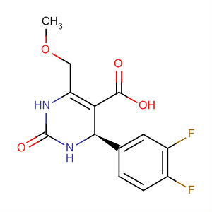 5-Pyrimidinecarboxylic acid,4-(3,4-difluorophenyl)-1,2,3,4-tetrahydro-6-(methoxymethyl)-2-oxo-,(4R)-
