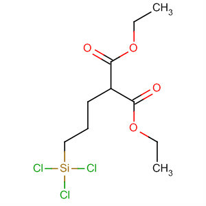Propanedioic acid, [3-(trichlorosilyl)propyl]-, diethyl ester