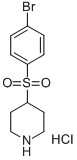 4-[(4-BROMOPHENYL)SULFONYL]PIPERIDINEHYDROCHLORIDE(MINIMUM90%PURITY)