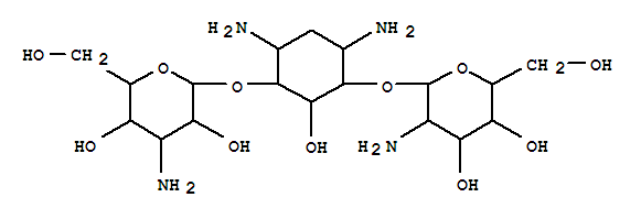 alpha-D-glucopyranoside, (1R,2S,3S,4R,6S)-4,6-diamino-3-[(3-amino-3-deoxy-alpha-D-glucopyranosyl)oxy]-2-hydroxycyclohexyl 2-amino-2-deoxy-