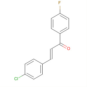 2-Propen-1-one, 3-(4-chlorophenyl)-1-(4-fluorophenyl)-, (2E)-
