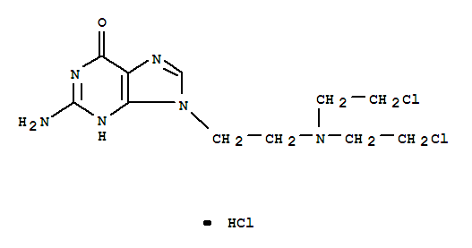2-amino-9-{2-[bis(2-chloroethyl)amino]ethyl}-3,9-dihydro-6H-purin-6-one