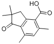 2,2,5,7-TETRAMETHYL-1-OXOINDANE-4-CARBOXYLIC ACID
