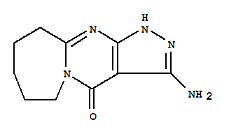 3-amino-2,6,7,8,9,10-hexahydro-4H-pyrazolo[3',4':4,5]pyrimido[1,2-a]azepin-4-one