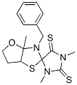 1,3,3a-Trimethyl-3-benzyl-3a,5,6,6a-tetrahydrospiro[furo[2,3-d]thiazole-2(3H),4-imidazolidine]-2,5-dithione