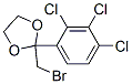 2-(bromomethyl)-2-(2,3,4-trichlorophenyl)-1,3-dioxolane