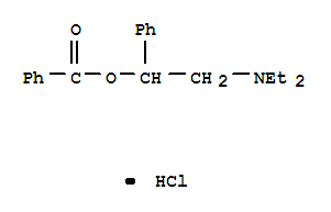 2-(benzoyloxy)-N,N-diethyl-2-phenylethanaminium chloride