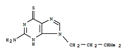 2-amino-9-(3-methylbutyl)-3,9-dihydro-6H-purine-6-thione