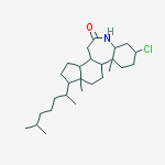 5-chloro-7a,9a-dimethyl-10-(6-methylheptan-2-yl)hexadecahydrobenzo[b]indeno[5,4-d]azepin-2(1H)-one