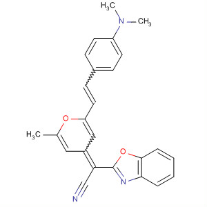 2-Benzoxazoleacetonitrile,a-[2-[2-[4-(dimethylamino)phenyl]ethenyl]-6-methyl-4H-pyran-4-ylidene]-