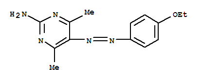 5-[(E)-(4-ethoxyphenyl)diazenyl]-4,6-dimethylpyrimidin-2-amine