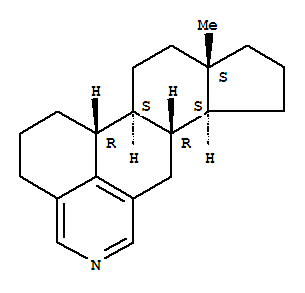 Benz[de]indeno[5,4-g]isoquinoline,estr-4-eno[4,5,6-cd]pyridine deriv.