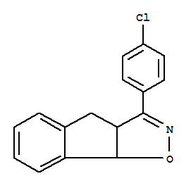 3-(4-chlorophenyl)-4,8b-dihydro-3aH-indeno[2,1-d][1,2]oxazole