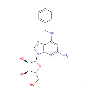 Adenosine, 2-amino-N-(phenylmethyl)-