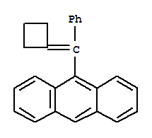 9-[cyclobutylidene(phenyl)methyl]anthracene