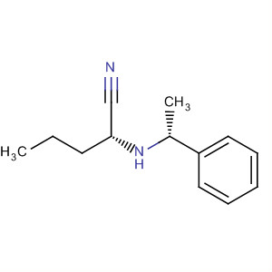Pentanenitrile, 2-[[(1R)-1-phenylethyl]amino]-, (2R)-