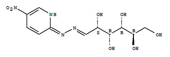 (2R,3R,4R,5S,6E)-6-[2-(5-nitropyridin-2-yl)hydrazinylidene]hexane-1,2,3,4,5-pentol 